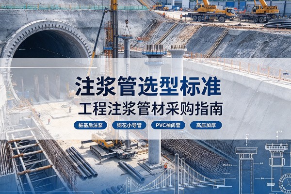 魏都注浆管选型标准
