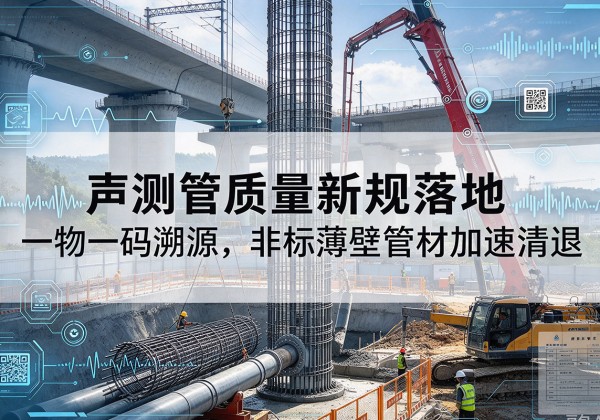 魏都声测管质量新规落地，一物一码溯源，非标薄壁管材加速清退